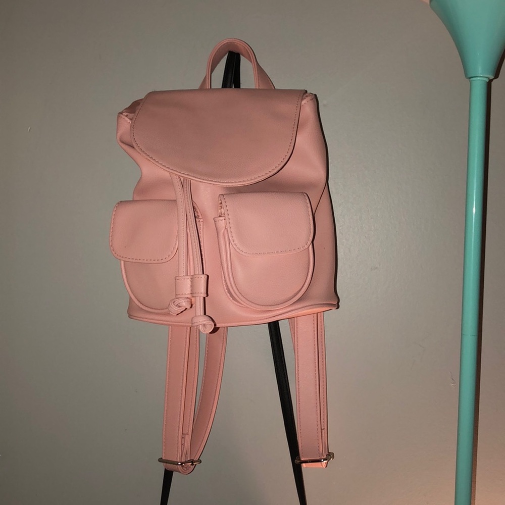 pink backpack / purse